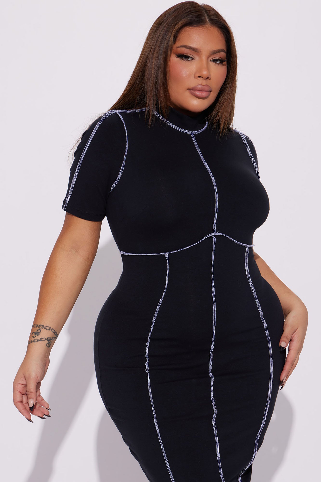 Ava Maxi Dress - Black