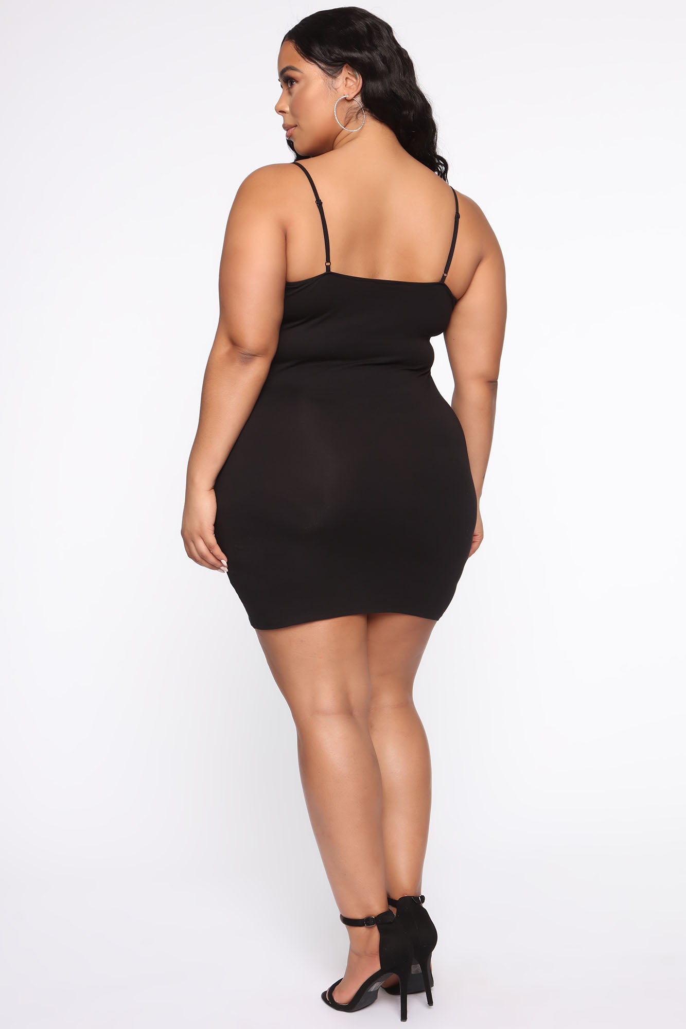 Katie Cami Slip Dress - Black