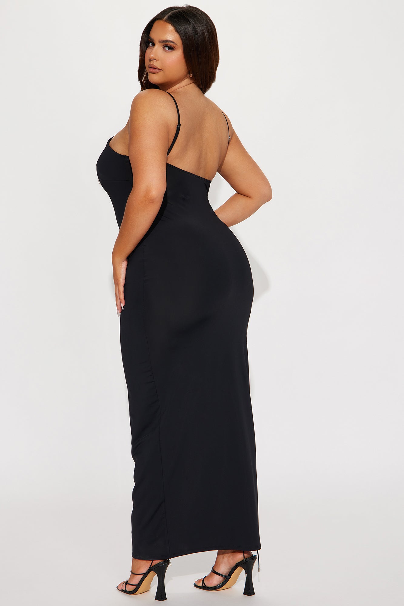 Gigi Sculpting Maxi Dress - Black