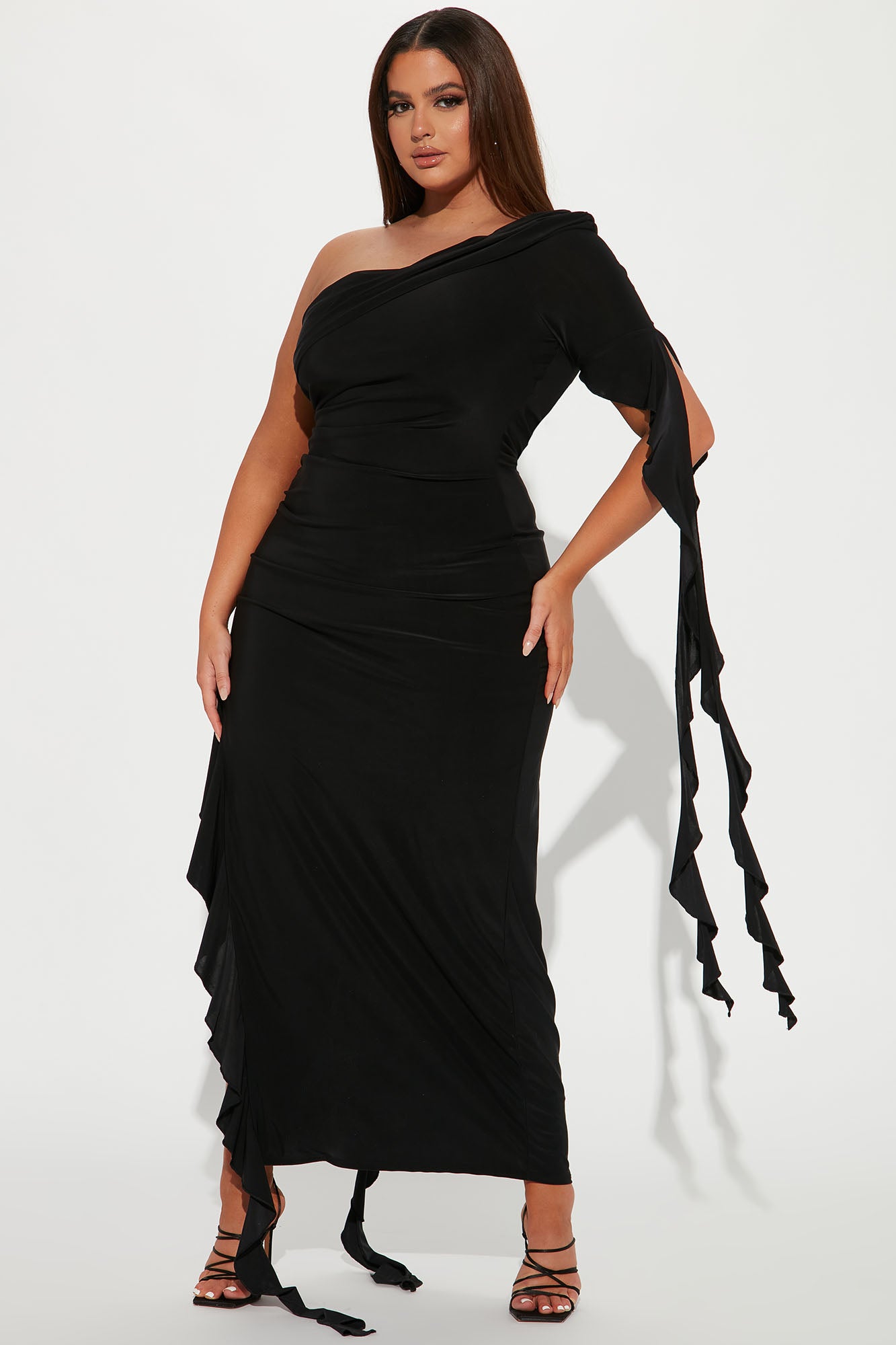 Paris Muse Maxi Dress - Black