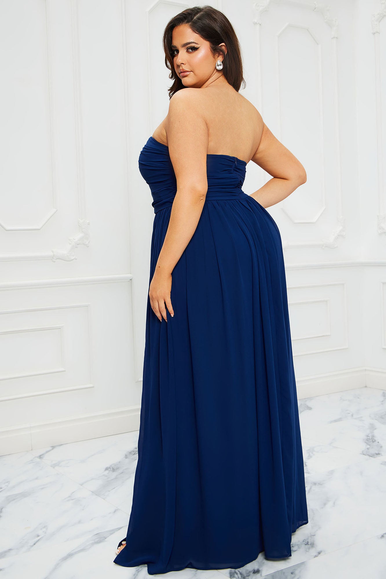 Subtle Beauty Maxi Dress - Navy