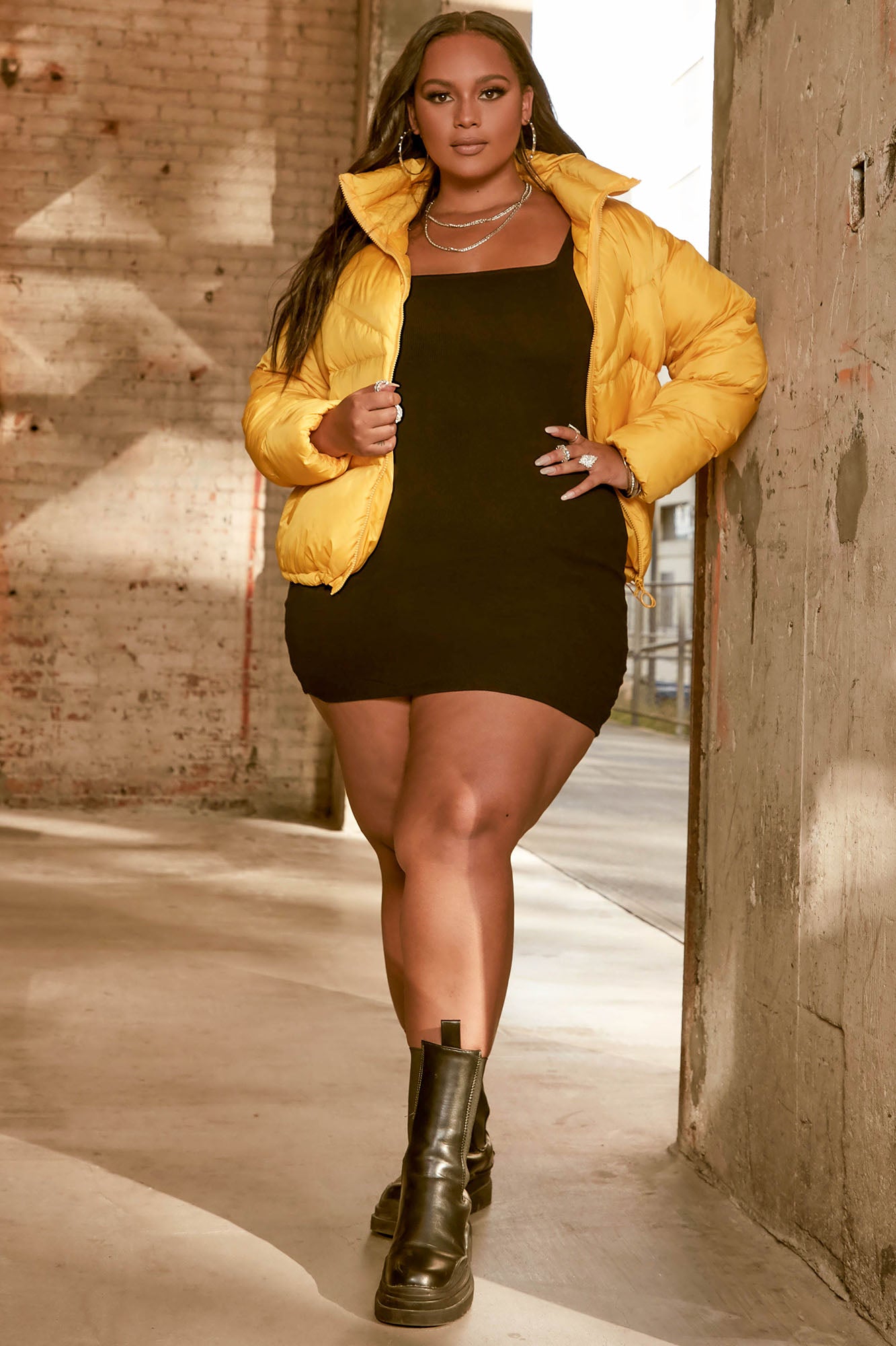 One of the Boys Dress - Black