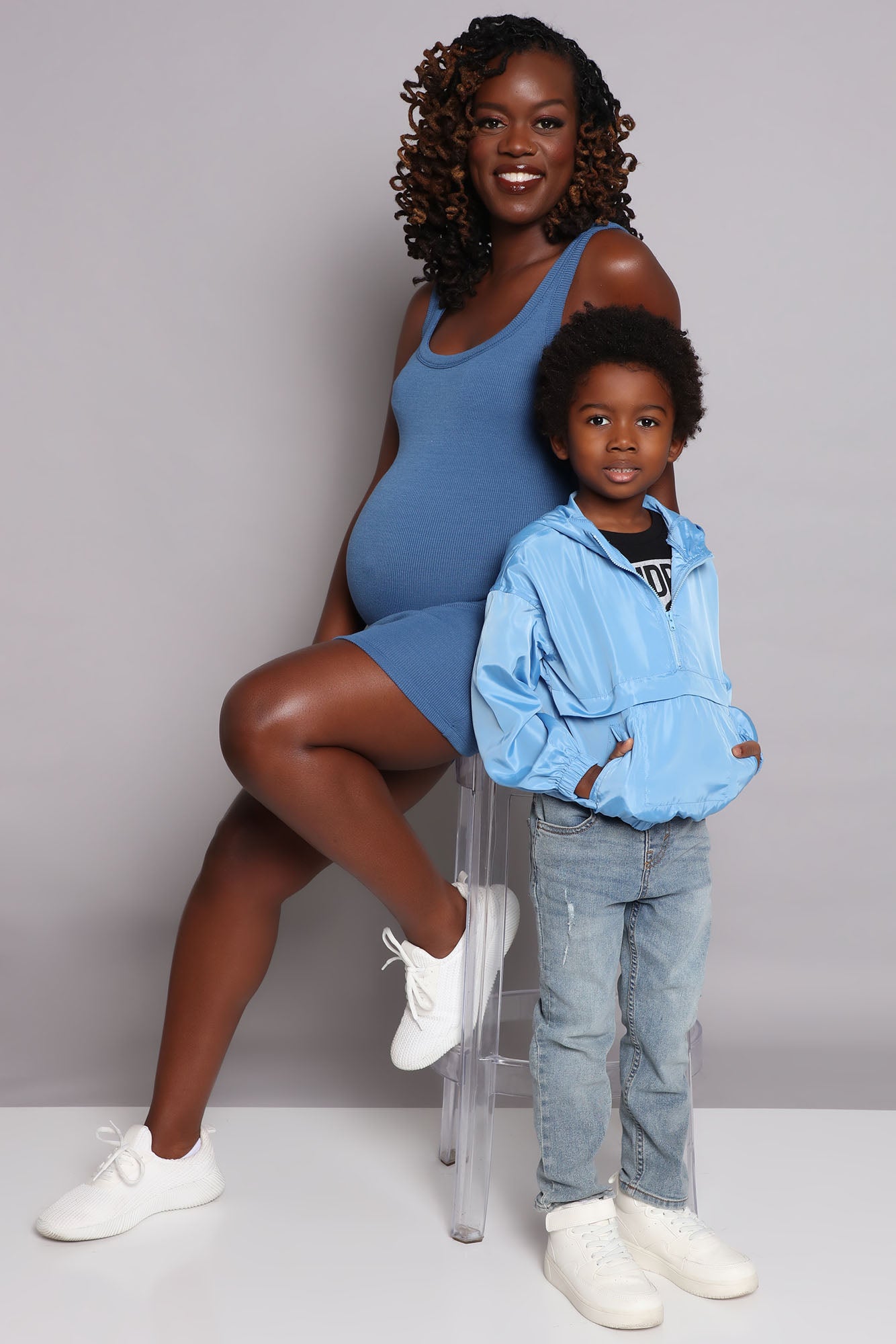 One of the Boys Dress - Denim