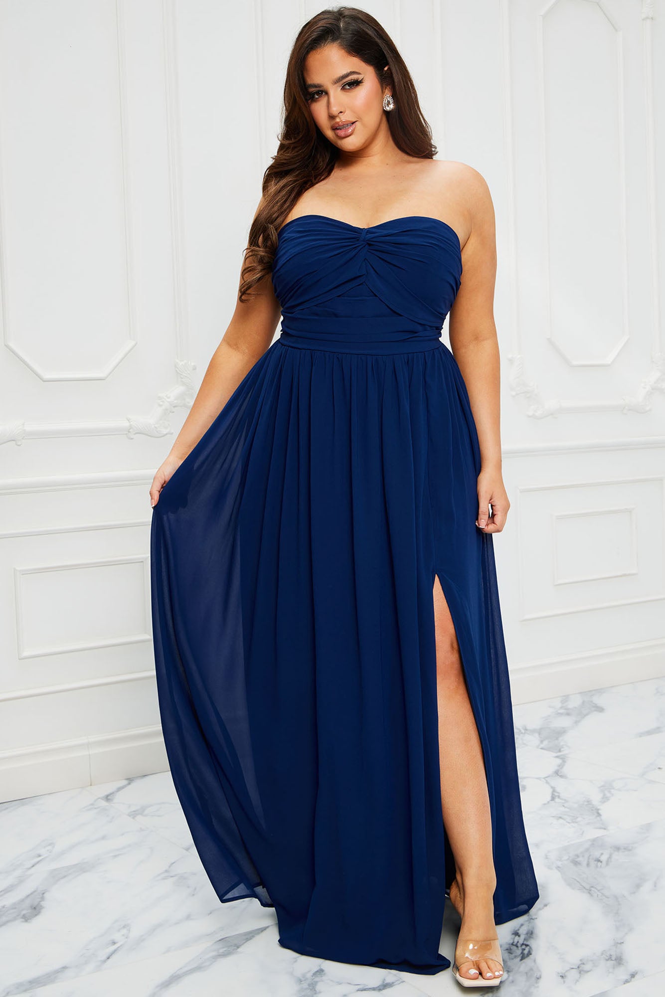 Subtle Beauty Maxi Dress - Navy