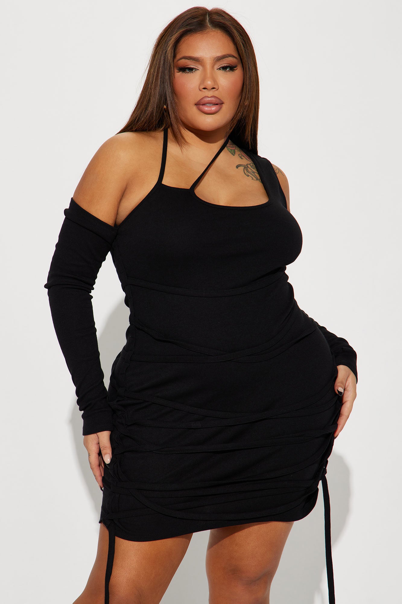 Cool Girl Mini Dress - Black