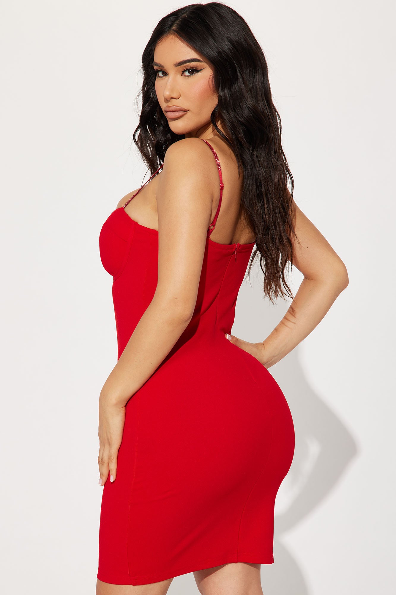 Isabel Mini Dress - Red