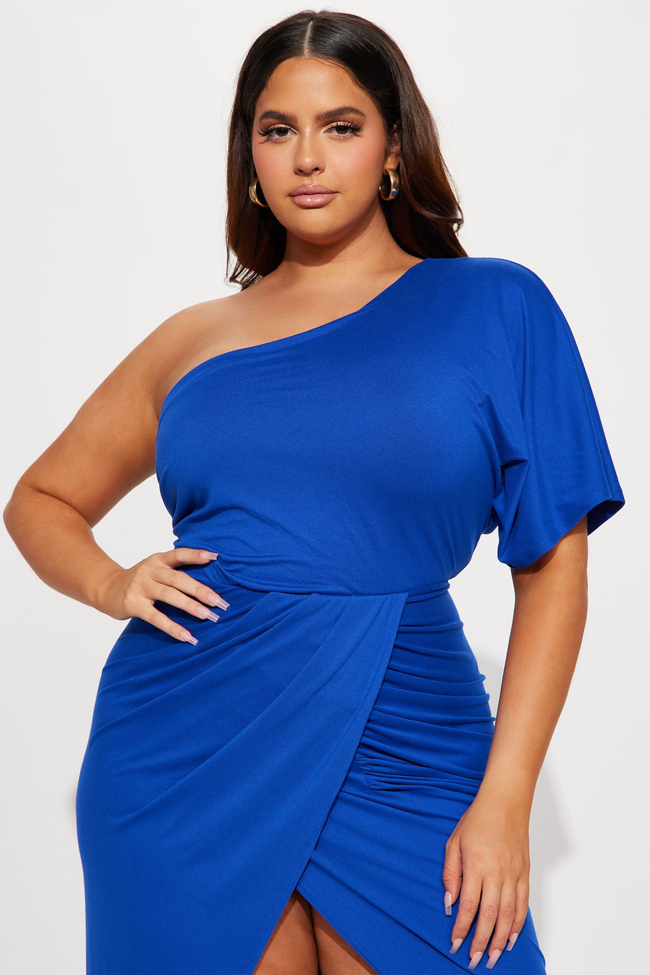 Keri Midi Dress - Royal