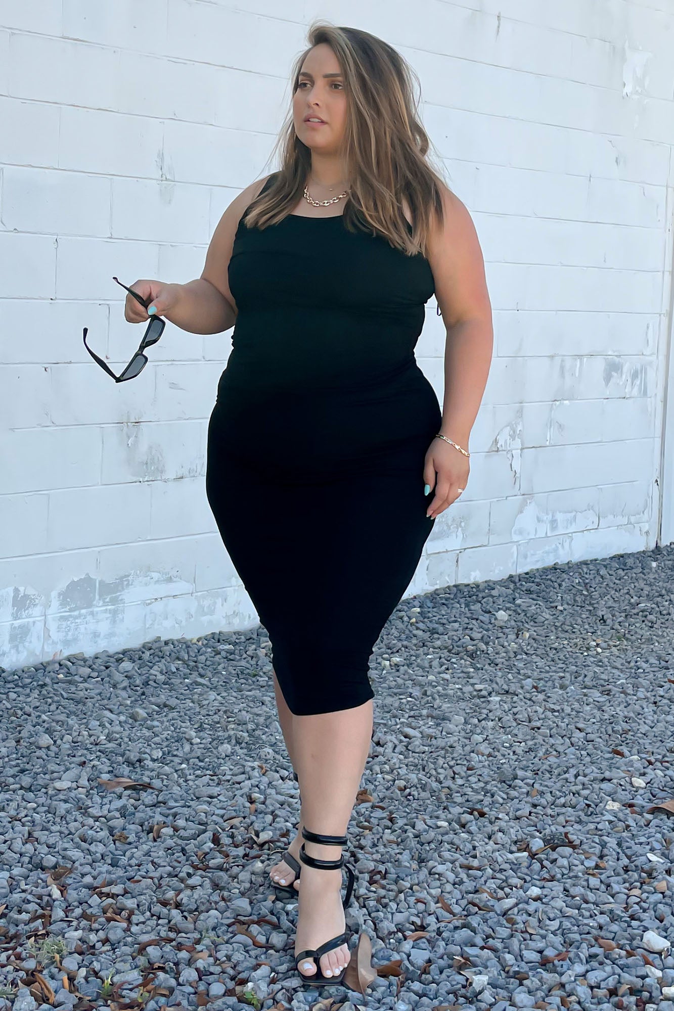 Your Needs Met Dress - Black